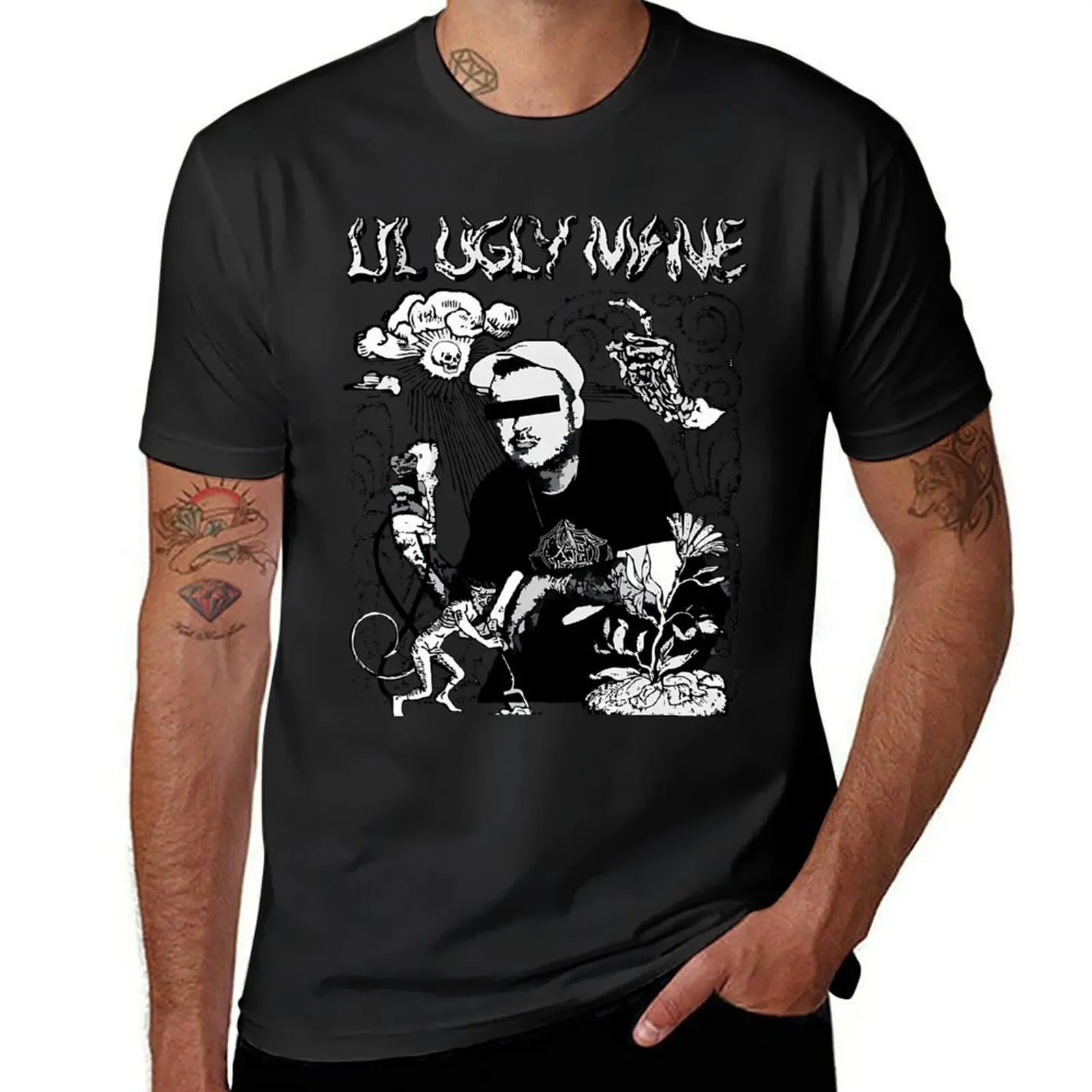 Lil Ugly Mane T-Shirt summer clothes summer top sports fans hippie clothes mens vintage t shirts