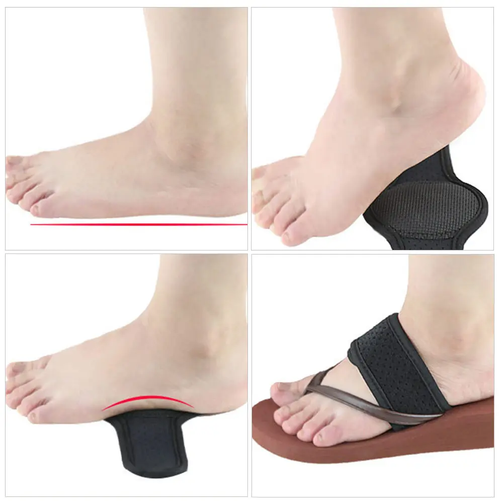 

Foot Arch Supports Pads Flatfoot Corrector thotic Shoe Insoles for Walking Running Hiking Daily Wear Anti Slip Gel Inserts