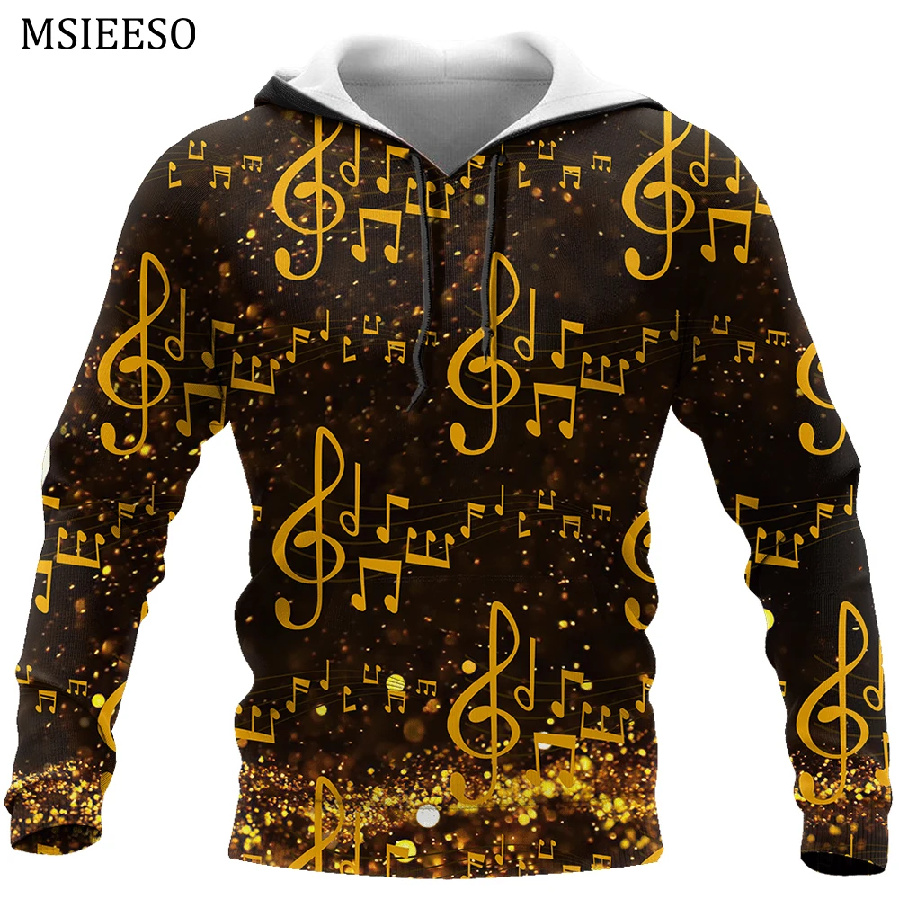 

MSIEESO Guitar Music Note 3D All Over Printed for Men Hoodie Autumn Sweatshirt Streetwear Casual Women Zipper Jacket Pullover