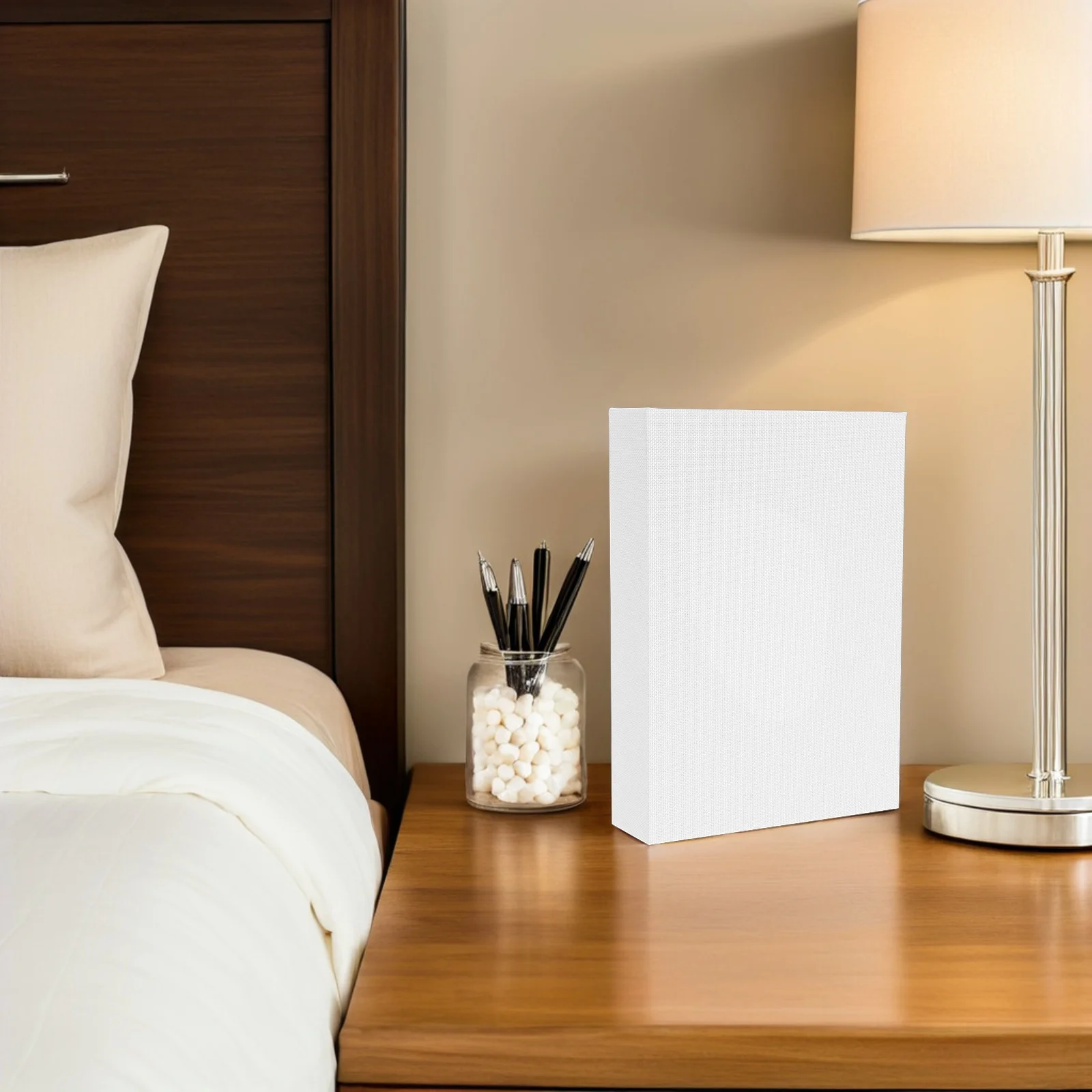 

3Pcs Decorative Faux Books Linen Covered Storage Boxes Conceal Valuables in Style Ideal for Living Room Bedroom Desk