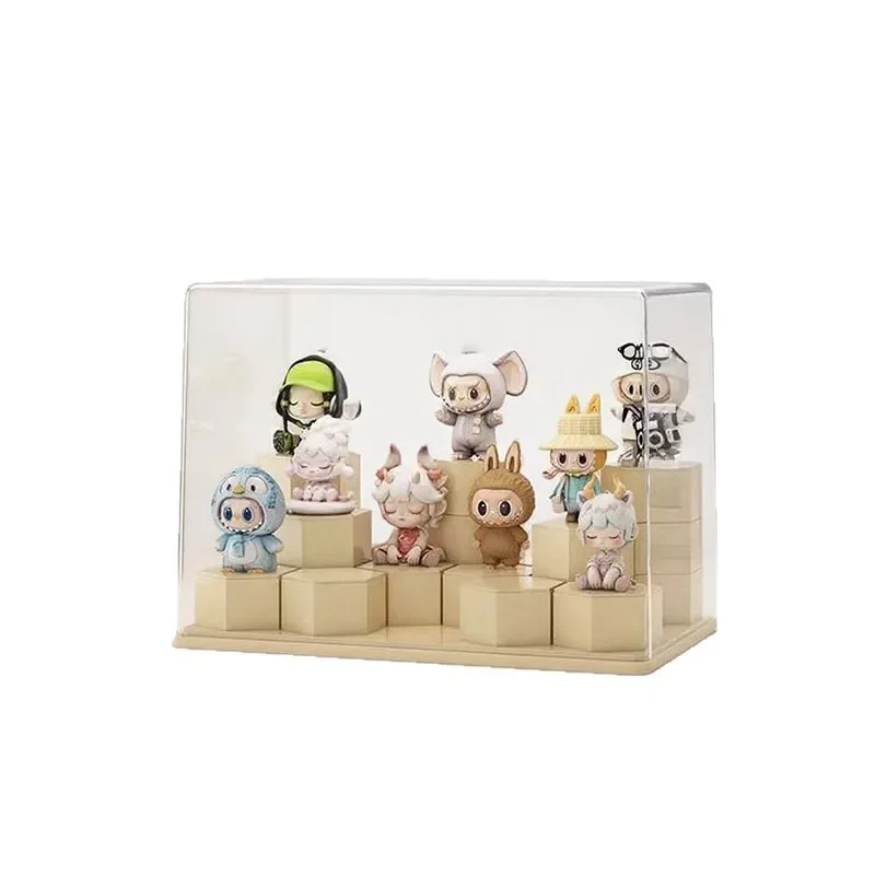 

Acrylic storage display box figure display cabinet transparent display stand