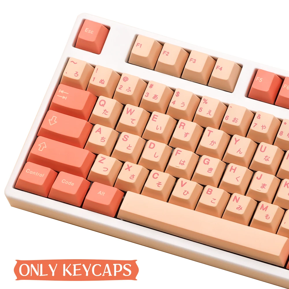 Imagem -02 - Gmk Orange Boi Keycaps Perfil Cherry Pbt Sublimação Dye Teclado Mecânico Interruptor mx com 1.75u Shift 2u 150 Teclas