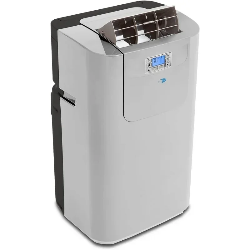 

A Dual Hose Portable Air Conditioner Dehumidifier, Fan and Storage Bag