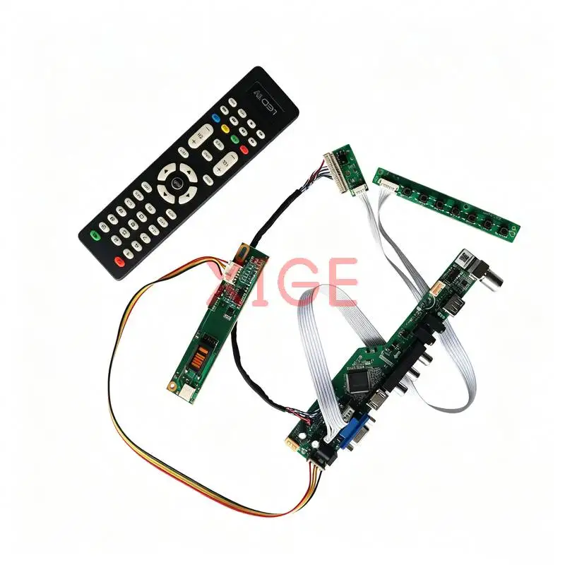 

Screen Drive Controller Board Fit IAUX14 HSD150PU1 HV150UX1 ITUX97 1600*1200 USB+AV+VGA+HDMI 1600x1200 30Pin LVDS 1-CCFL Kit DIY