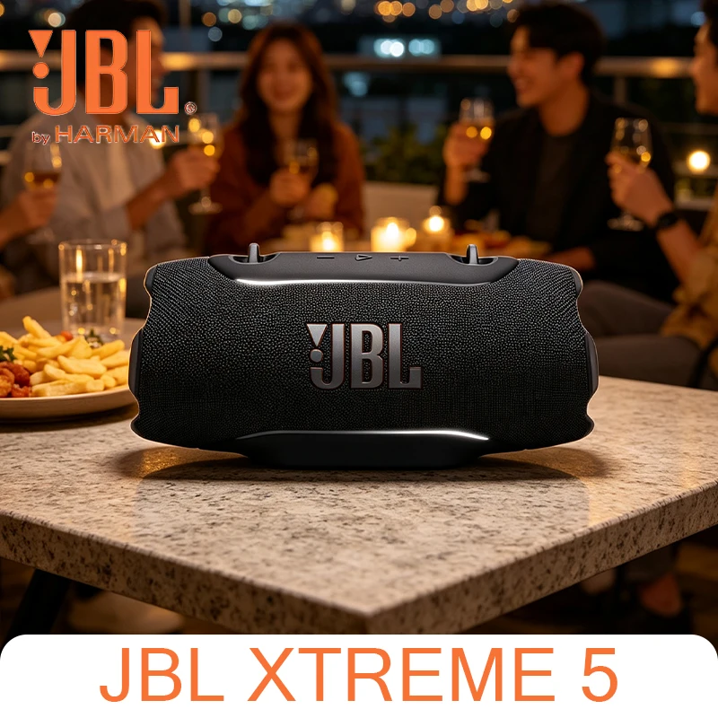 JBL XTREME5 Outdoor Party Bluetooth Bass Cannon Long Range High Power Self Driving Picnic Dustproof Waterproof Speaker