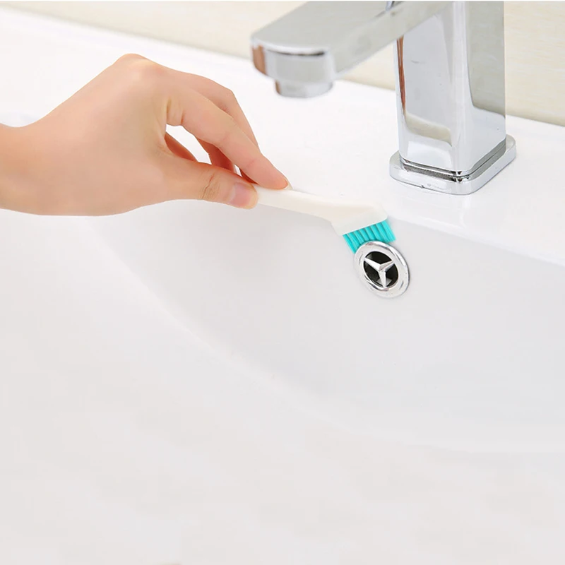 Multifunktionale tragbare Flaschennippel-Reinigungsbürste mit zwei Köpfen und Schwanzschaber, Tassendeckel-Reinigungsbürste für abgestorbene Ecken, Spaltbr