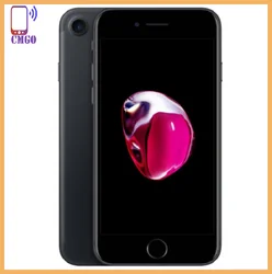 Odblokowany iPhone 7 LTE 128GB/256GB IOS 10 12.0MP 4G aparat czterordzeniowy odcisk palca 12MP 2910mA iphone7 telefon komórkowy