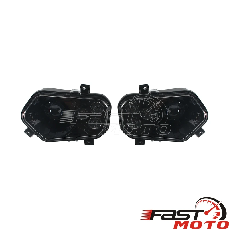 ATV LED المصباح عالية منخفضة شعاع كشافات ل بولاريس RZR 570 800 XP 900 الحارس 900/800/700 EV ETX Hawkeye ACE 325 500 570 900