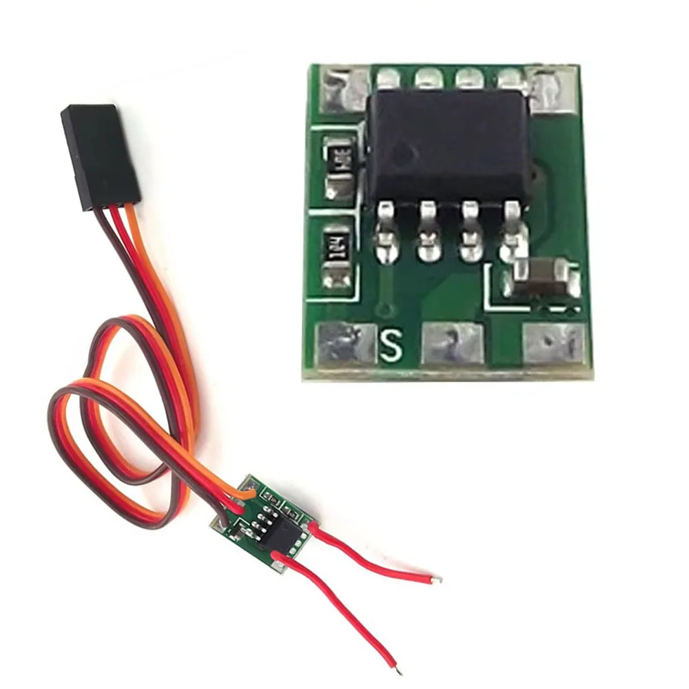 

DC Speed Controller 1A Micro Electronic Bidirectional Positive and Negative Brush Speed Regulator for Mini Car Model Aircraft