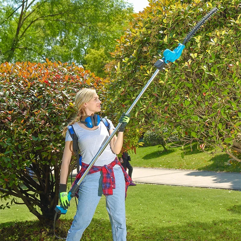 Electric High-Reach Hedge Trimmer, Cordless Pruning Shears, Garden Hedge Trimmer, High-Reach Fruit Tree Hedge Shears - view 4