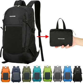 Zaino pieghevole portatile da 18 litri borsa da alpinismo pieghevole ultraleggera arrampicata all'aperto ciclismo zaino da viaggio escursionismo Daypack