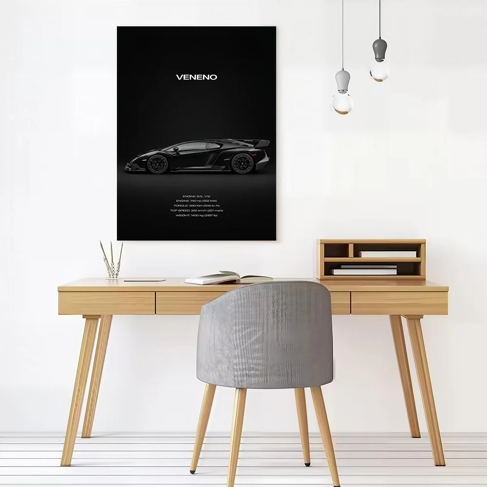 Supercari Veneno Canvas Poster Wall Art Customizable High Quality Printed Picture for Painting Modern Home Decoration Ornaments