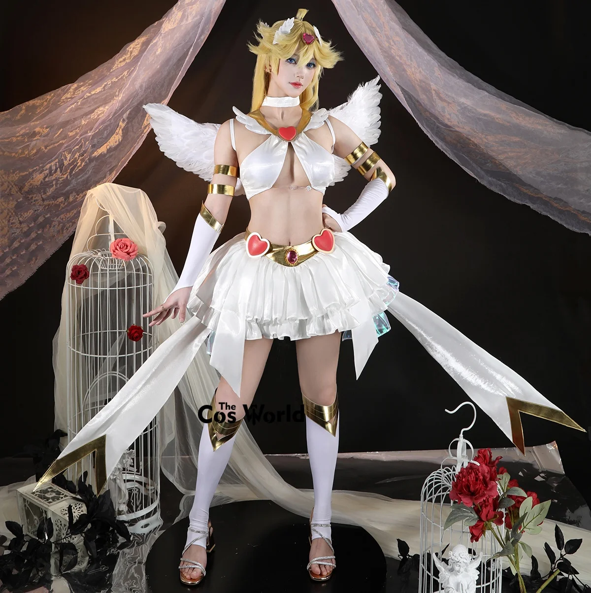 Panty Stocking with Garterbelt Season 2 Angel Outfits Anime Cosplay  Costumes