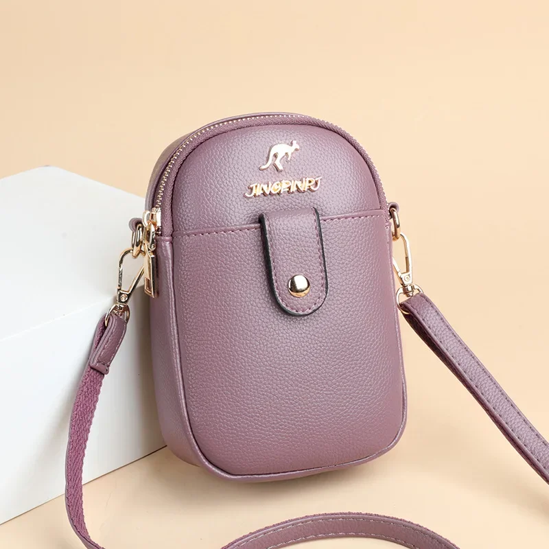 2024 New Mobile Phone Purse Bag Women\'s Mini Shoulder Bag Single Shoulder Crossbody Change Key Handbag Cross-border Wholesale