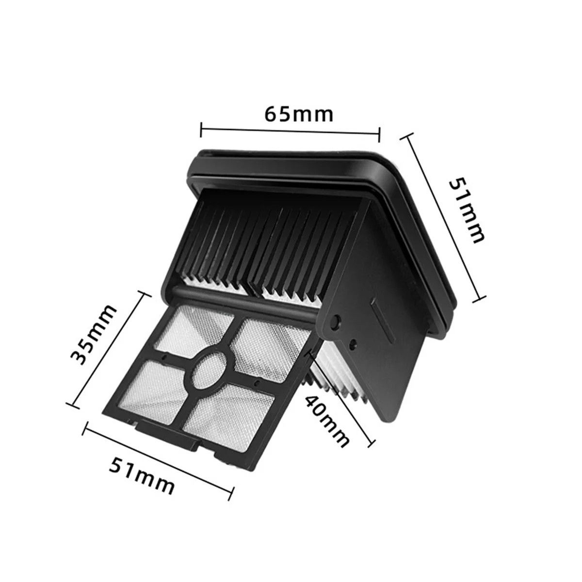 Für h12 pro/h12 Doppels taub sauger Ersatzteile Walzen bürste Hepa Filter Zubehör