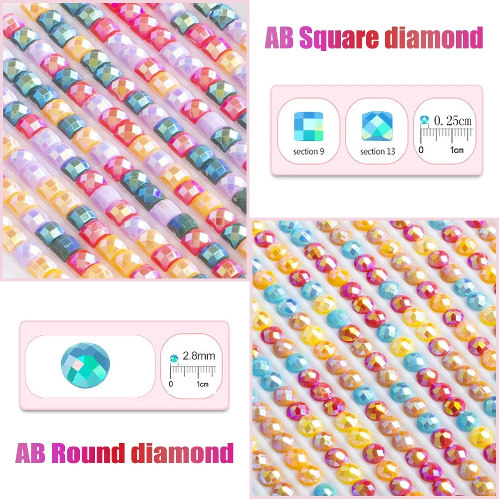 Diamond Painting Flower Bird 5D DIY AB Drill Round Diamond Embroidery Cross Stitch Kit Rhinestone Mosaic Art Home Decor - view 4