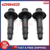 For SeaDoo GTIStick GTX GTS GTR RXT RXP WAKE 4-TEC 4TEC 2002-2016 129700-4410 1297004410 Car Ignition Coil Kit 420664020