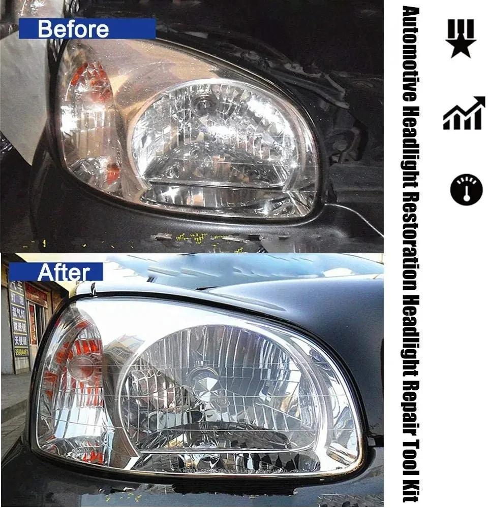 Car Headlight Repair Tool Heating Cup Automotive Headlight Care Tool Headlamp Polish Tool Kit Electrical Heating Cup Tool Set