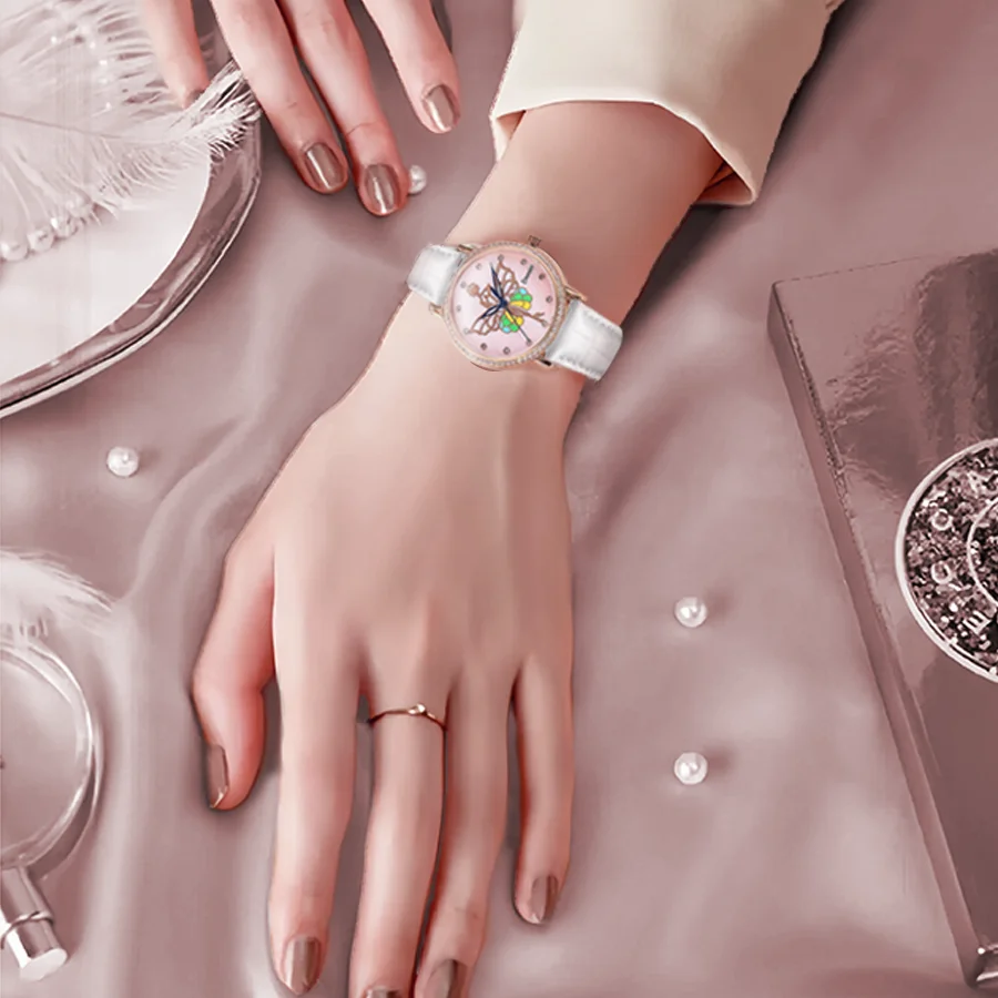 Deesio Brand Luxury Fashion Casual orologio al quarzo da donna movimento giapponese impermeabile 30M orologi da polso da donna regali Reloj Para Mujer