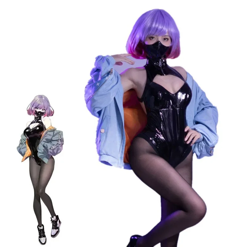 

Astrum Design Mask Girl Luna Cosplay Costume Sexy Women Luna Costume Halloween Full Set with Coat