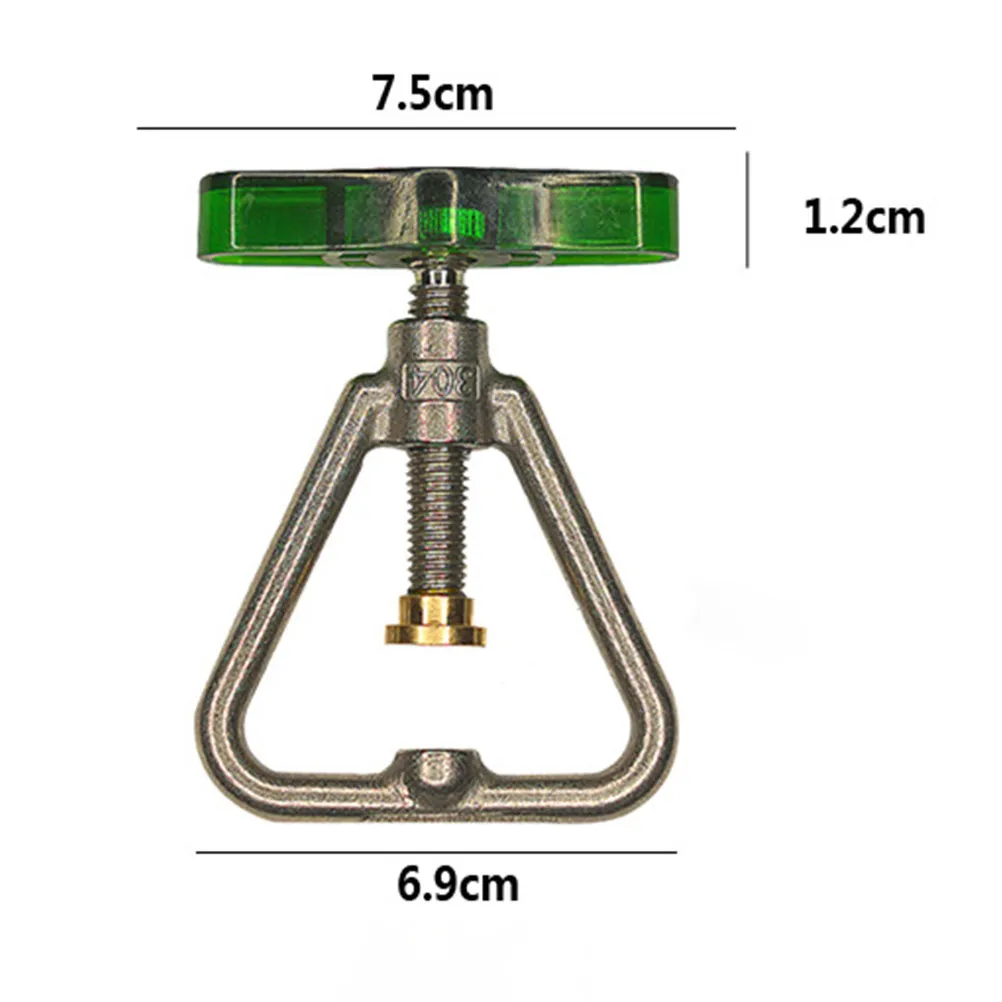 1Pcs Heavy Duty Nut Cracker Tool Made of Premium Material Easy Grip Compact Design for Macadamia Walnut Hazelnut Opening Home view 3