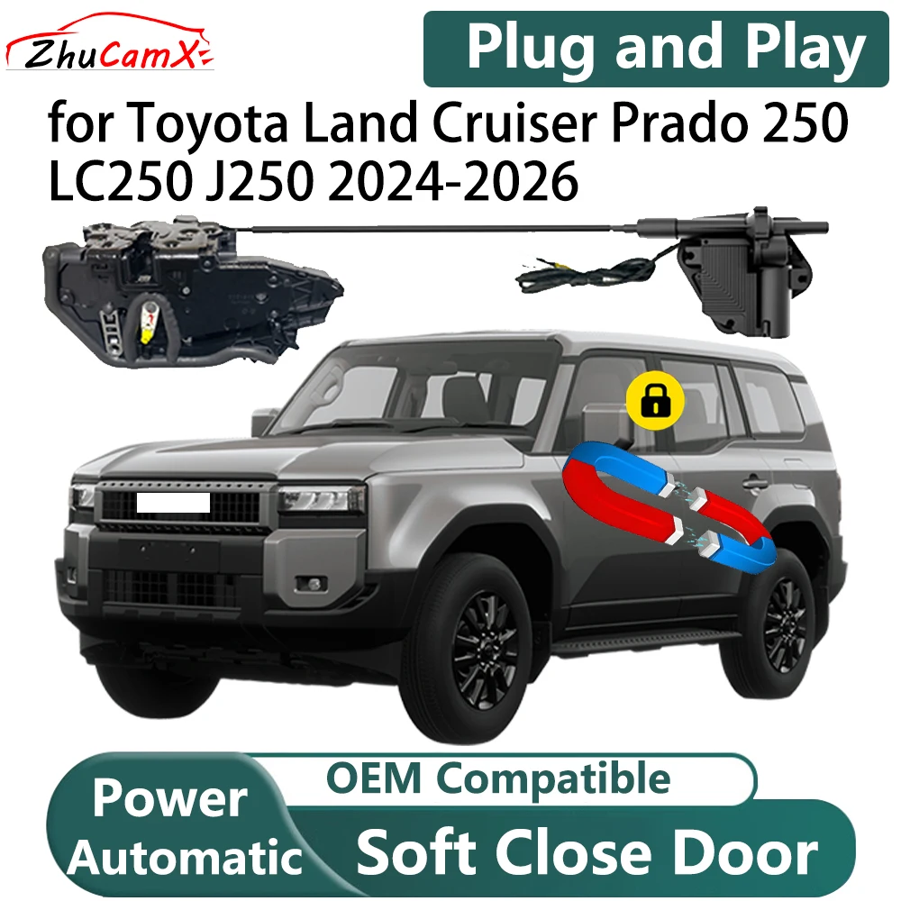 

for Toyota Land Cruiser Prado 250 LC250 J250 2024-2026 Automatic Electric Soft Close Door Closer Power Comfort Closing System