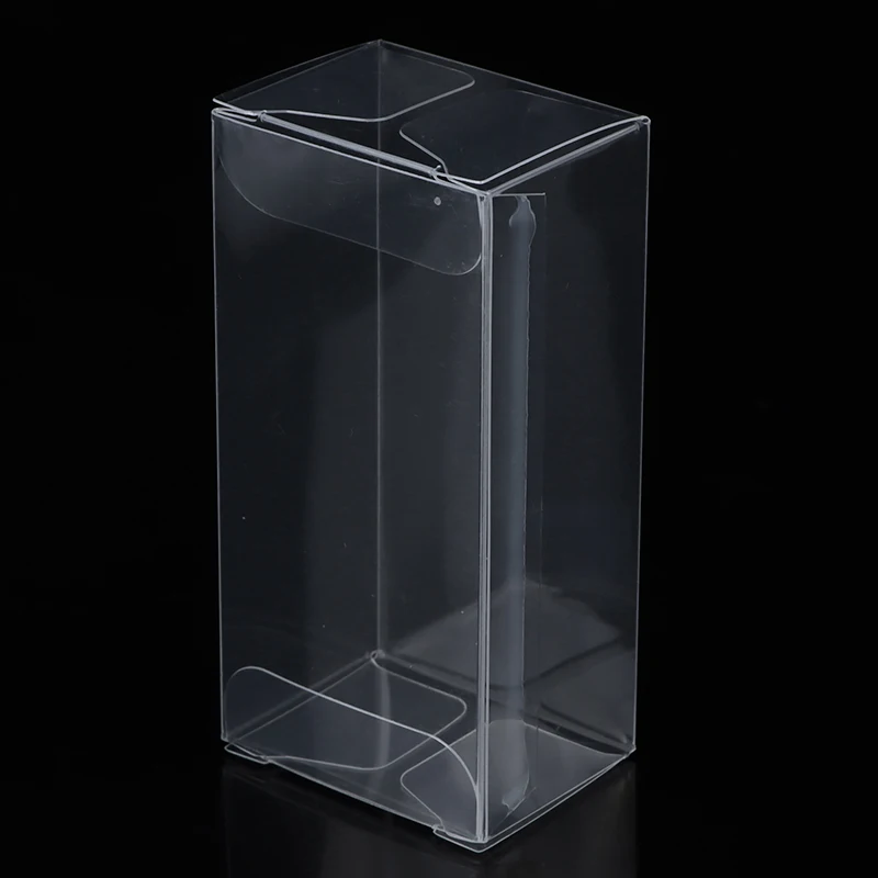 20Pcs Transparent Model Car Toy Display Box Dustproof 1:64 PVC Storage Holder Clear Box Case Clear Protective Gift Display Case