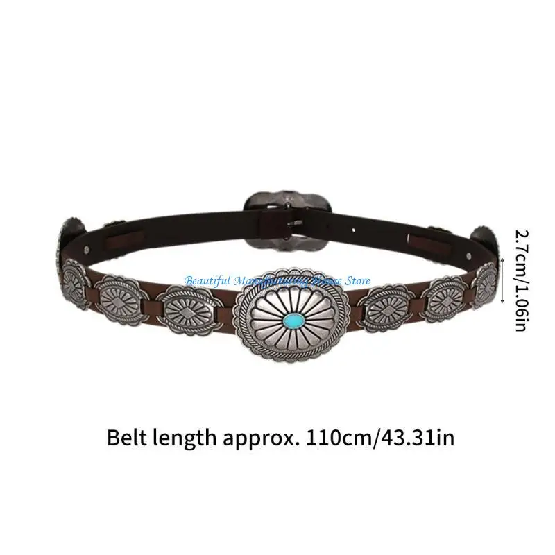 E56A المرأة أحزمة جلدية لسراويل الجينز فساتين راقية حزام مع مشبك معدني أحزمة الخصر الضيقة الإناث رقيقة #6