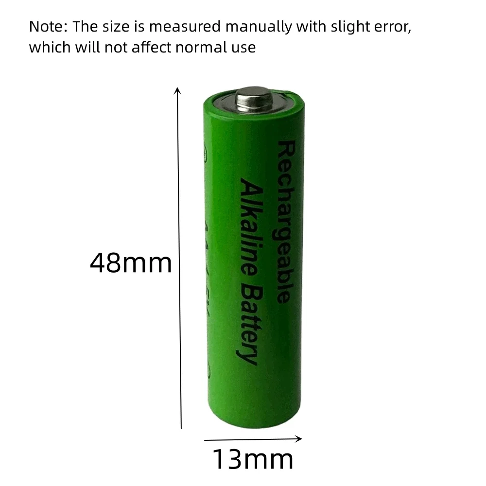 Neue aa wiederauf ladbare Batterie 1,5 v 3000mah Alkali batterien für fern gesteuertes elektronisches Spielzeug LED-Licht rasierer Radio