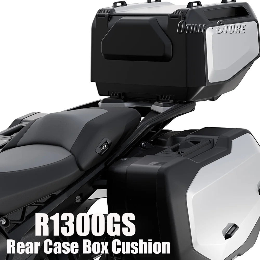 

New Motorcycle Accessories Rear Case Box Cushion Black Trunk Passenger Backrest Pad For BMW R 1300 GS r1300gs R1300GS 2023 2024