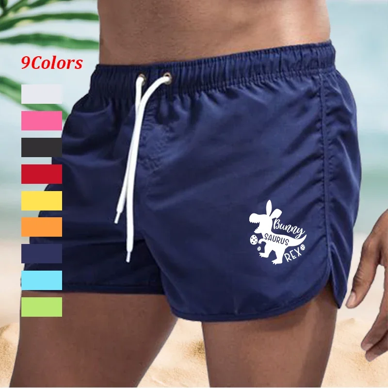 

Men's Swim Trunks Print Board Shorts Quick Dry 9 Colors S - 3XL for Men Swimming Surfing Beach Summer