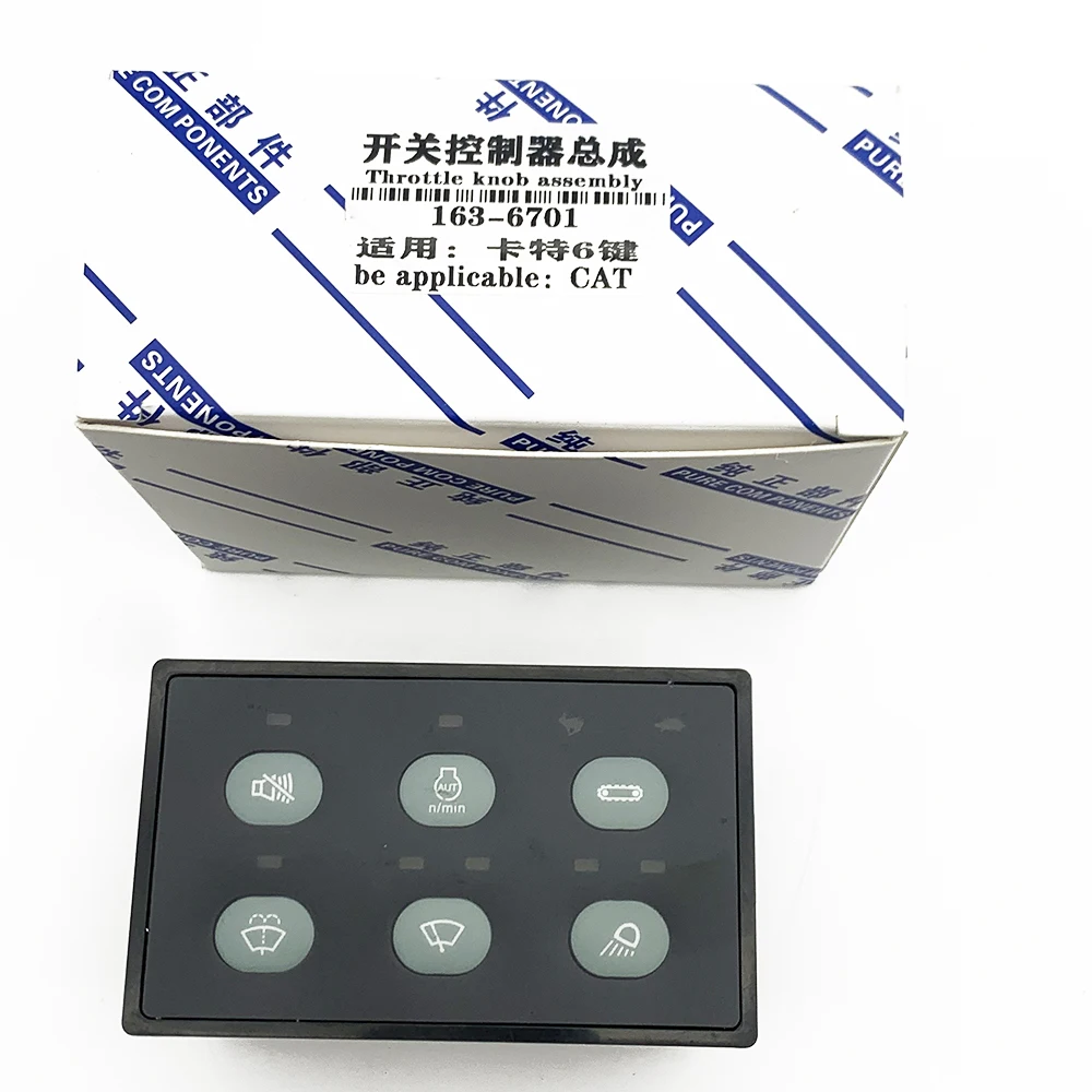 For Caterpillar CAT 312C 315C 318C 319C 320C 322C 325C 330C Excavator C-9 EngineOE:163-6701 1636701 Head Lamp Wiper Controller