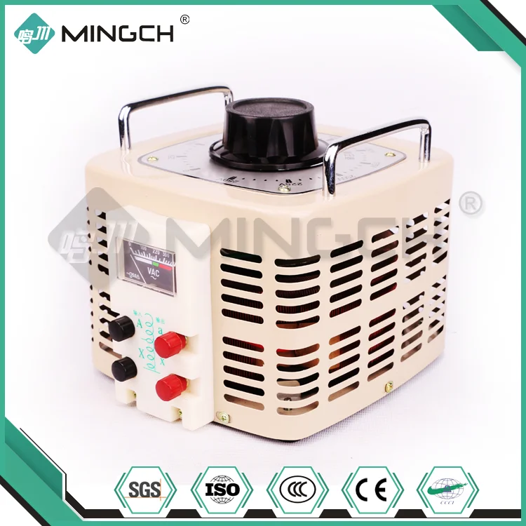 MINGCH TDGC2 Ac Common Type 220V Single Phase Voltage Variac Transformer