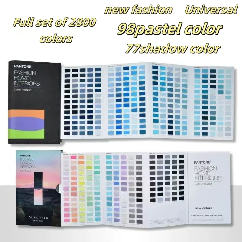 الولايات المتحدة الأمريكية بانتون TCX FHIC200 جواز سفر قطني 2310/2625/2800 أنواع أزياء المنزل الداخلية بانتون كتاب ملون دليل اللون #4