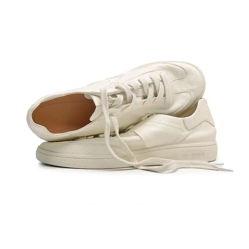 حذاء رياضي صيفي كاجوال من الجلد oes ex Commuter متعدد الاستخدامات، إصدار الطالب، كعب مسطح عصري قابل للتنفس، مقدمة مستديرة