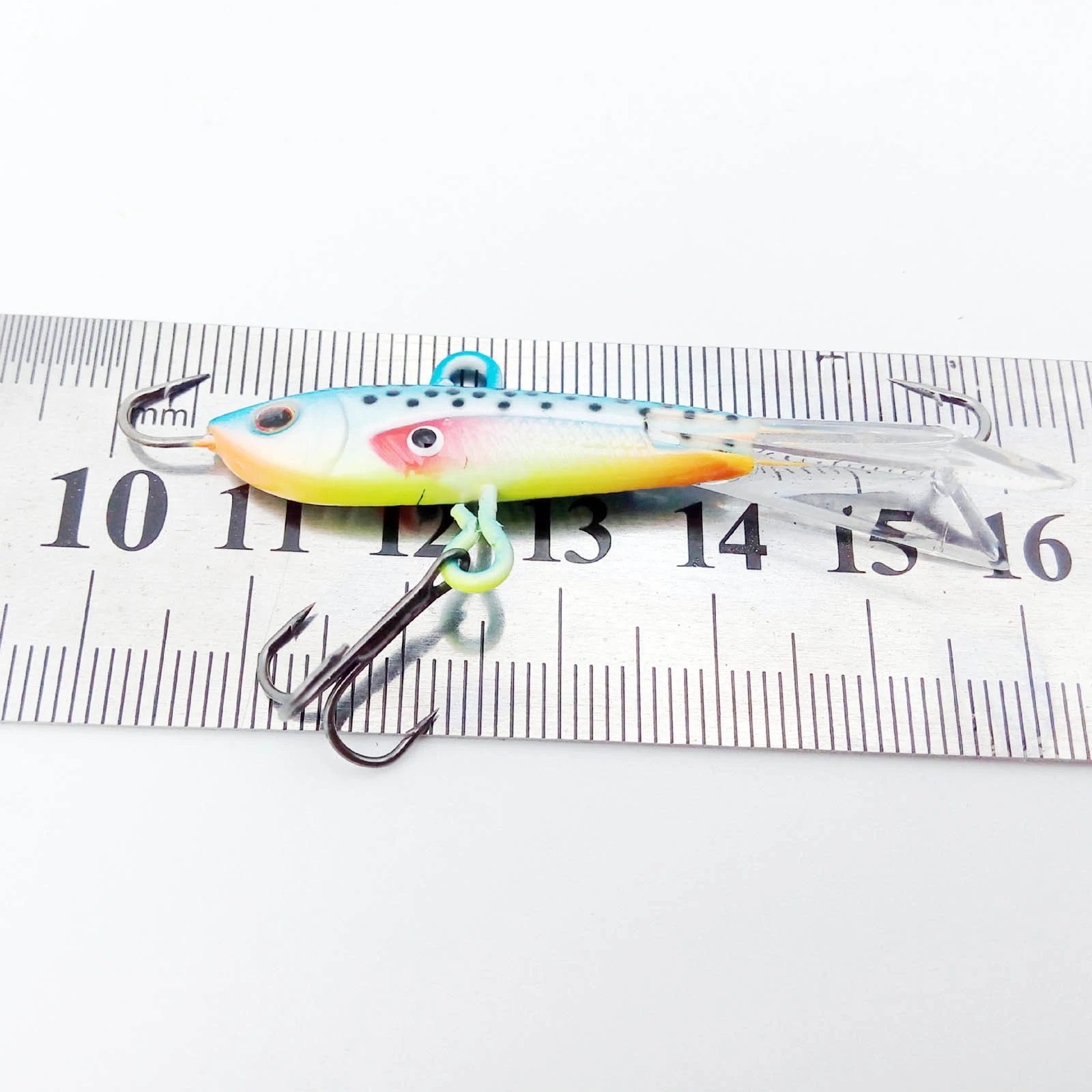 Señuelos vibradores metálicos 3D para lucio, carpa y swimbait - imagen 2