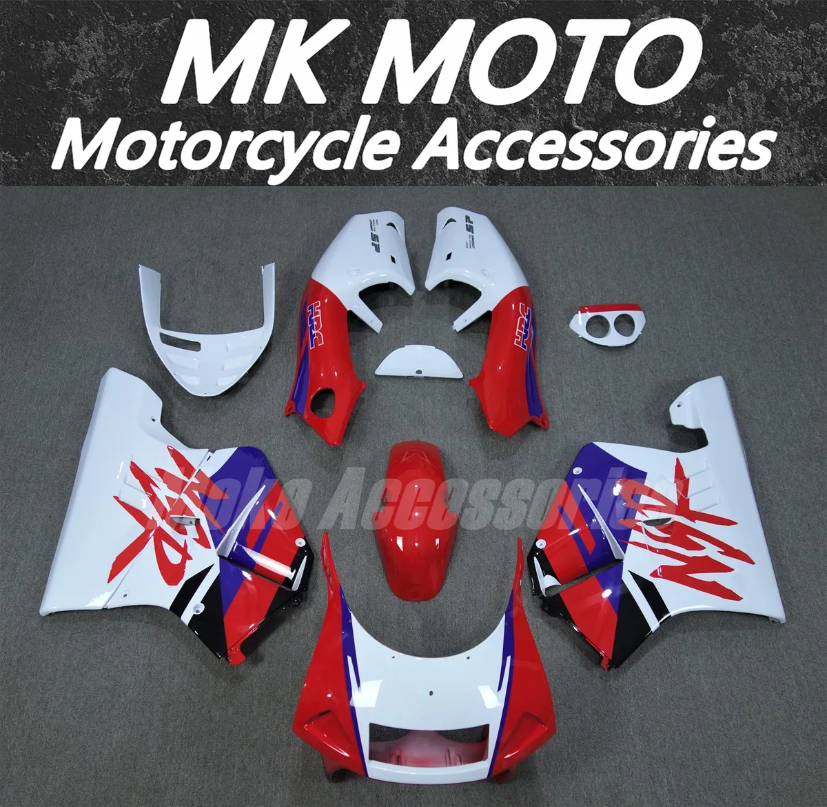 

Moke moto Motorcycle Bodywork Set For NSR250 PGM4 P4 MC28 Fairings Kit Fit High Quality Abs Injection Black Red White Purple