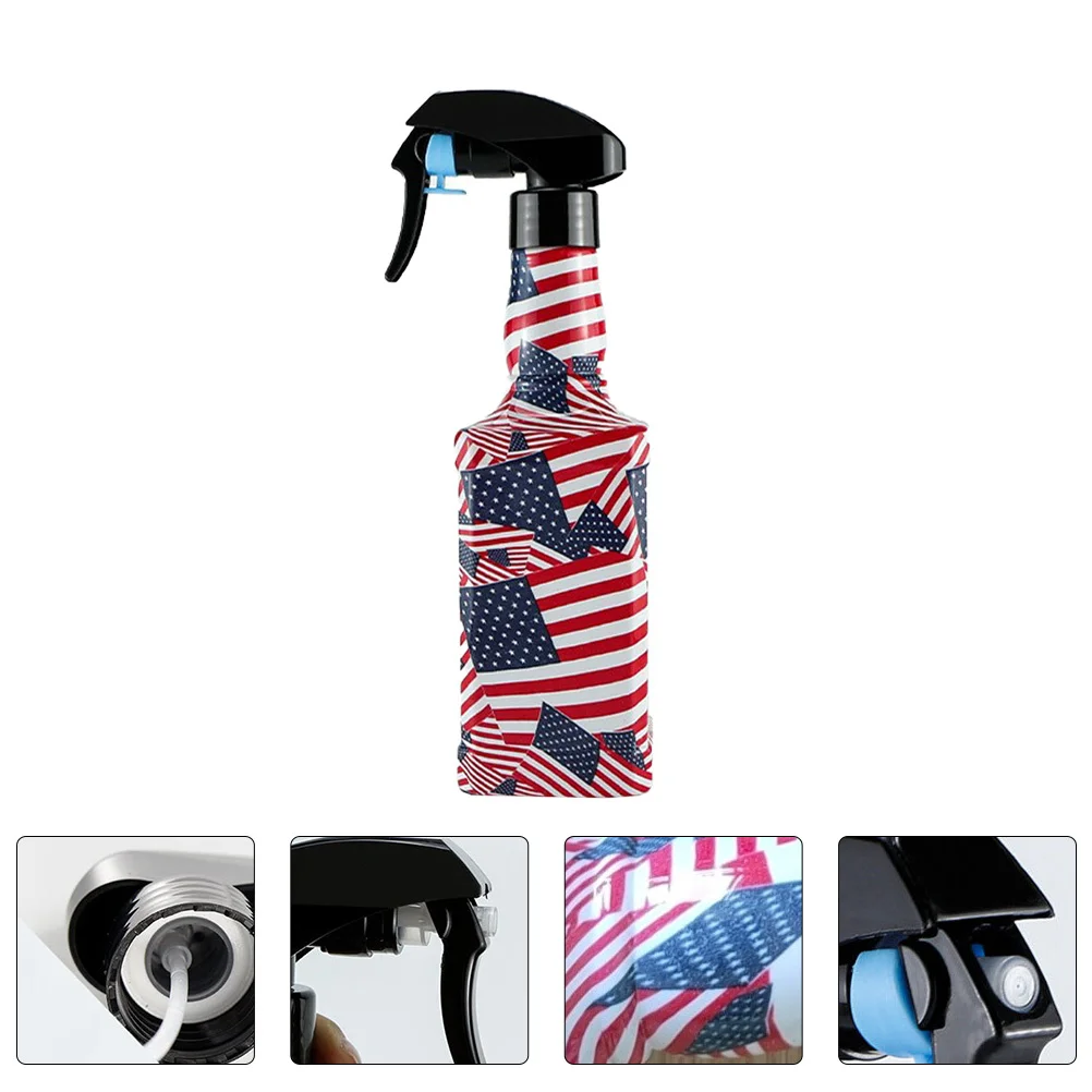 

Hand Press Spray Pot Mist Bottle Hair Bottles Sprayer Graffiti Barbershop Stylist Water for Styling Mini