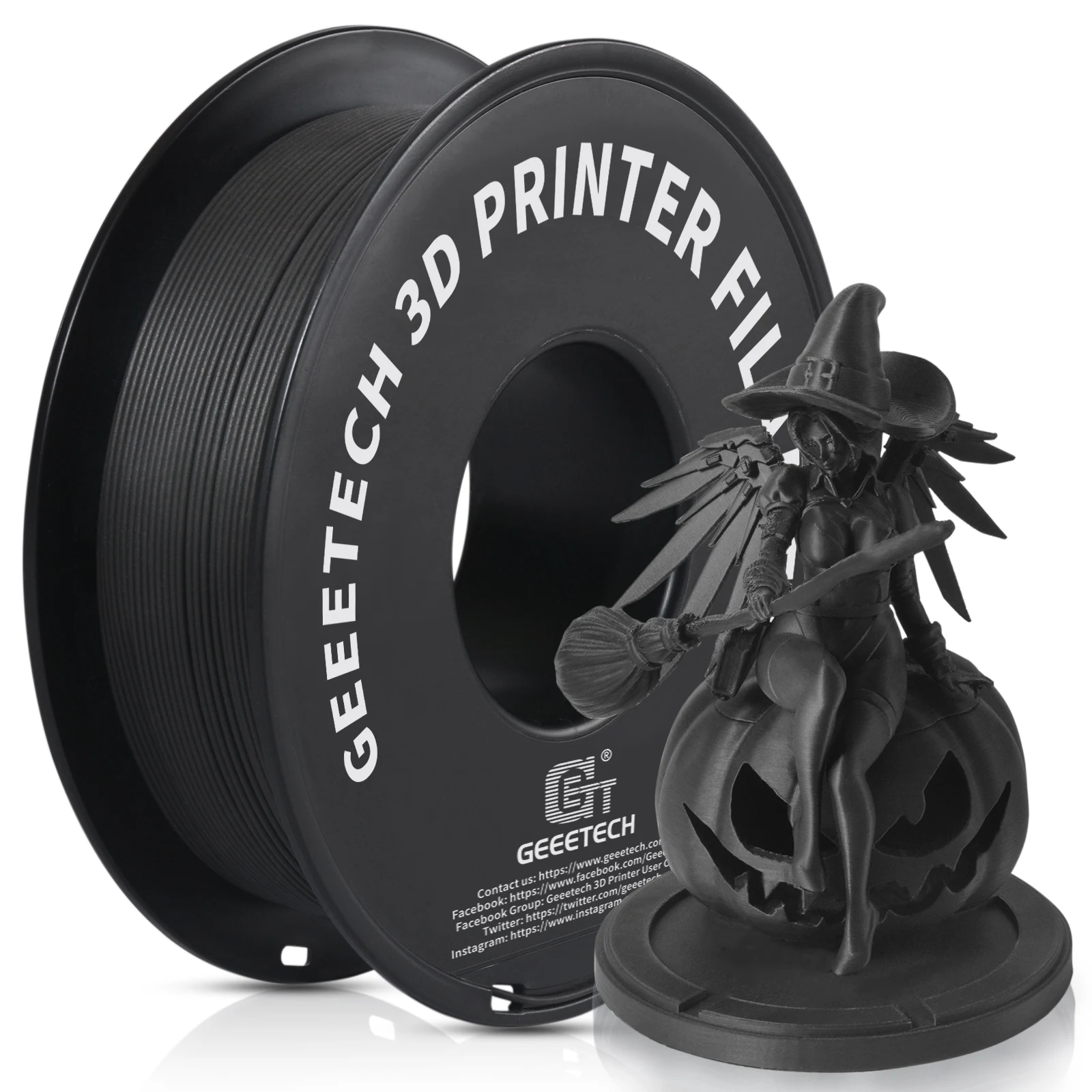 Geeetech 1kg 1.75mm Matte PLA 3D Printer Filament Vacuümverpakking Overzeese Magazijnen Een verscheidenheid aan kleuren Snel schip - afbeelding 1
