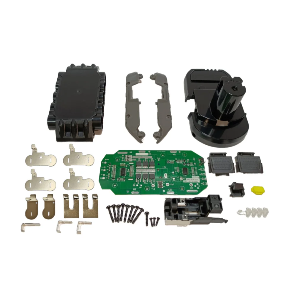 

RYO 18V10Ah 3ah 6Ah P108 P107 21700*10 18650*5 PLASTIC CASE BMS PCB Board 5 cell 18650 10 cell 21700 P105 P109 18V Plastic case