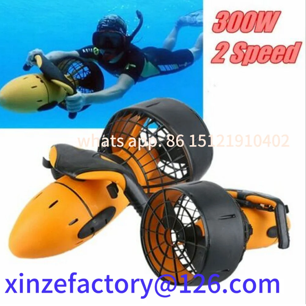

Be suitable for Underwater Scooter 300W Dual Speed Water Pool Propeller Electric Underwater Bike
