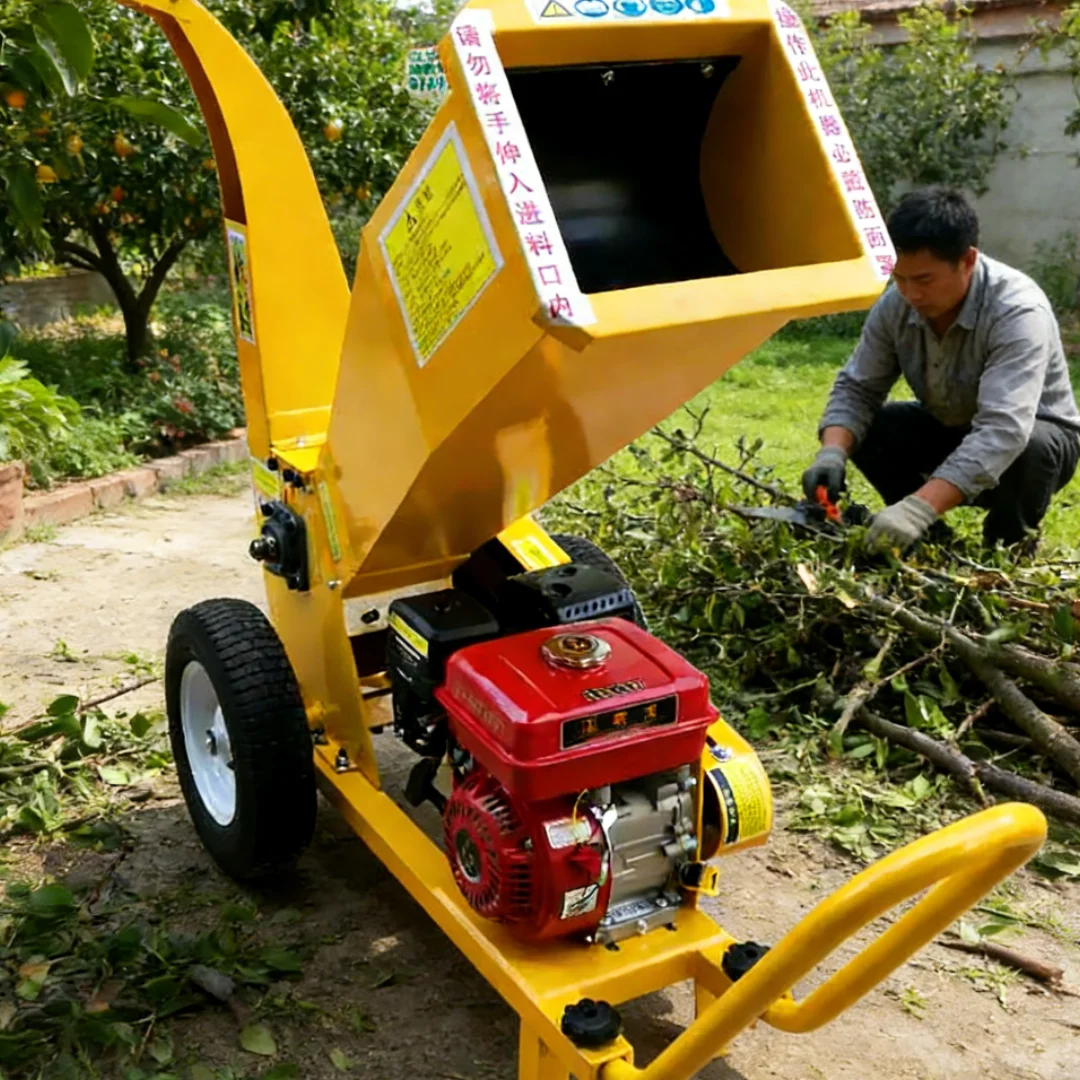 

Customized Wood Crusher, Sawing Powder Machine, Mobile Street Greening Slicer, Garden Branch Crusher