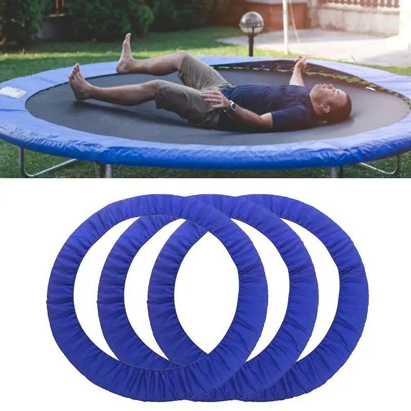 36/38/45/50/54/60 Inch Trampoline Replacement Spring Cover Safety Pad Protection Cover Oxford Cloth Trampoline Edge Protection