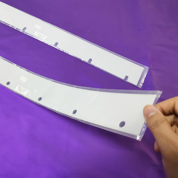 

10 Piece/lot Import 816x60x1mm 8 Holes Or 818x60mm-8 U R300 R500 Wash Up Blade For Roland 300 500