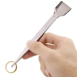 Professional Tweezers With Scoops Shovels Pick-Up Tool Clip  For Gem Beads Jewelry Hand Diy Tool