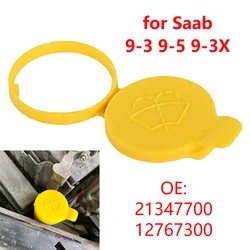 21347700 Car Windshield Wiper Washer Fluid Reservoir Tank Cap Lid Cover for Saab 9-3 93 9-5 95 9-3X 1998-2011 21347700