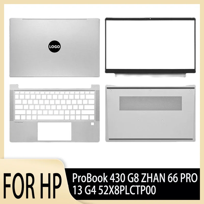 

New For HP ProBook 430 G8 ZHAN 66 PRO 13 G4 52X8PLCTP00 Top Case Laptop LCD Back Cover Front Bezel Palmrest Bottom Silver