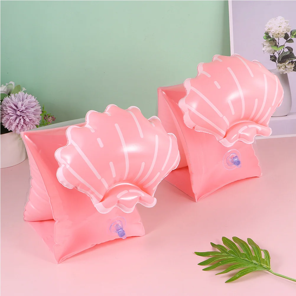 Brassards de natation gonflables pour enfants, 2 paires, flotteurs de bras pour enfants, sécurité de piscine, Double Airbag, anneau lisse et confortable