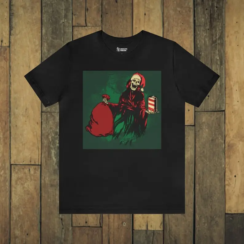 

Christmas Skeleton Santa Tee