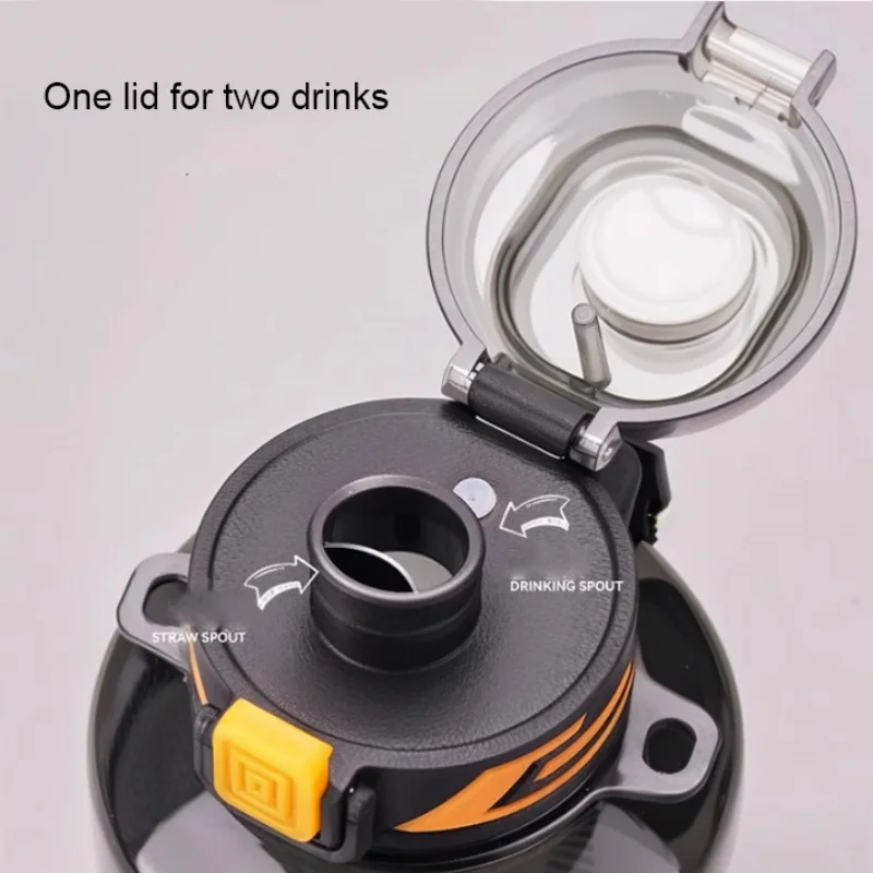 Summer Large-capacity Sports Kettle High-value Dun Bucket Outdoor Accompanying Water Cup High Temperature Resistance